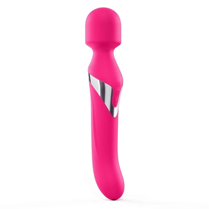 Wibrator rotacyjny Dorcel Dual Orgasms, silikon, 7 trybów wibracji, wodoodporny