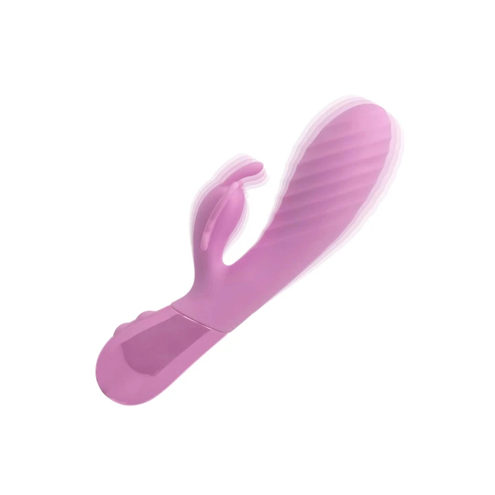 Masażer podwójny Aura Dual Flutter, 10 prędkości, silikonu, wodoodporny