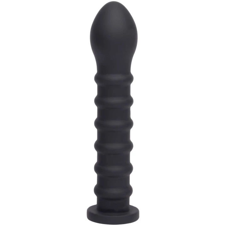 Dildo Bangers Easy-Lock 19 cm z silikonem, elastyczny, z wypustkami