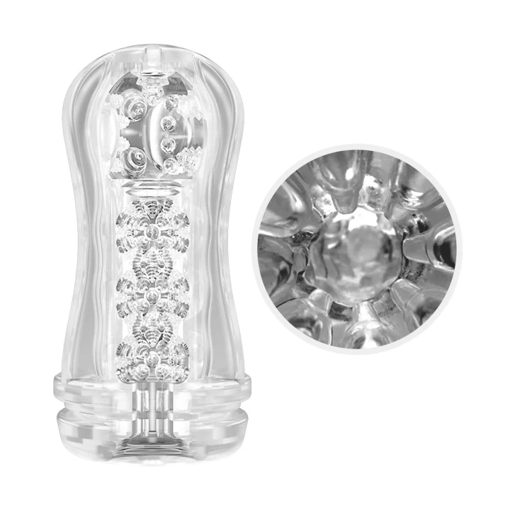 Masturbator kulkowy PRETTY LOVE - Materiał: TPR/ABS, ultra-realistyczne doznania