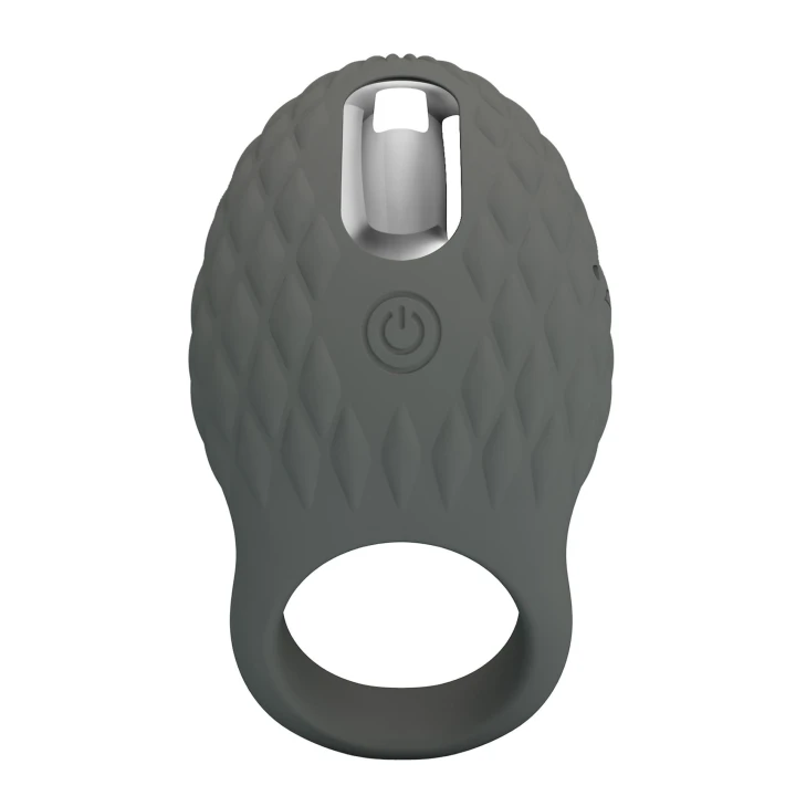 Pierścień wibracyjny silikonowy PRETTY LOVE, 7 funkcji, wodoodporny, pamięć wibracji