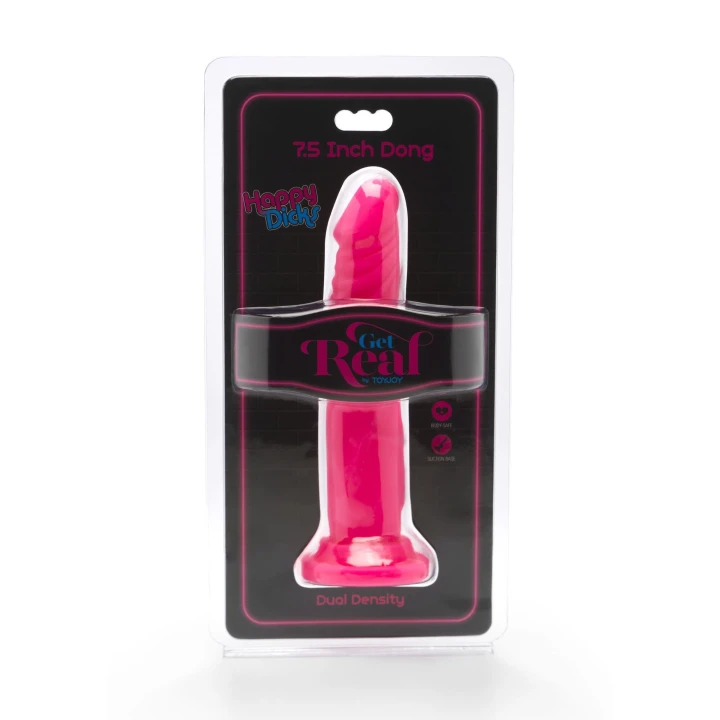 Dildo TOYJOY Get Real, 19 cm, realistyczny, mocna przyssawka, bez ftalanów