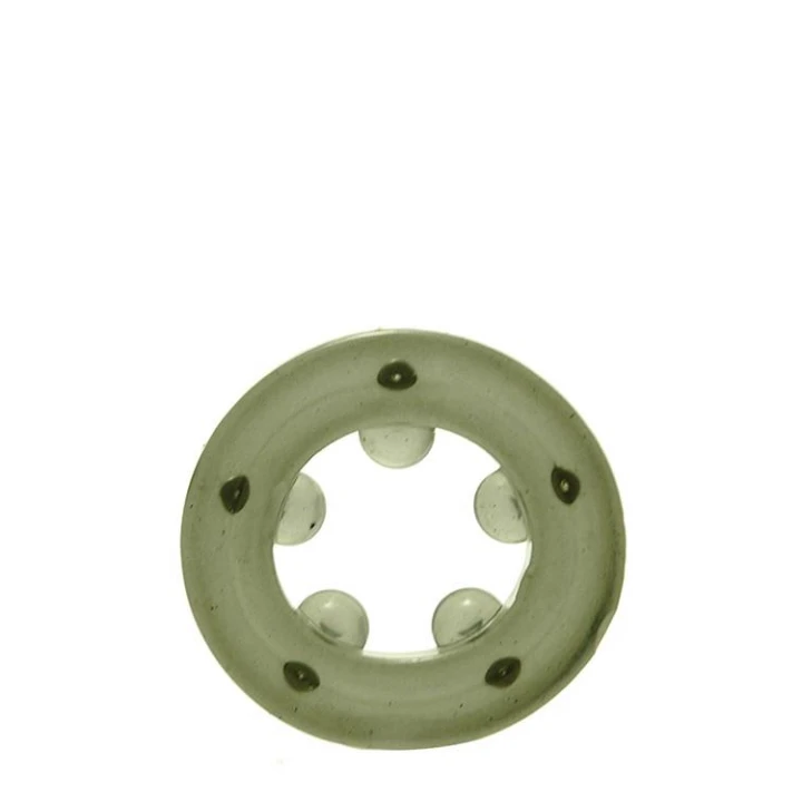 Pierścień erekcyjny z PVC - magnetyczny, rozciągliwy, pasujący na każdy rozmiar