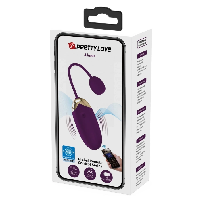 Egg Wibracyjny PRETTY LOVE - Silikonowy, Zdalnie Sterowany, 12 Funkcji Wibracji