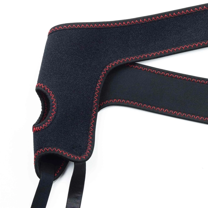 Szelki strap-on polyesterowe, regulowane, z pierścieniem O 1,5 cala, uniwersalne