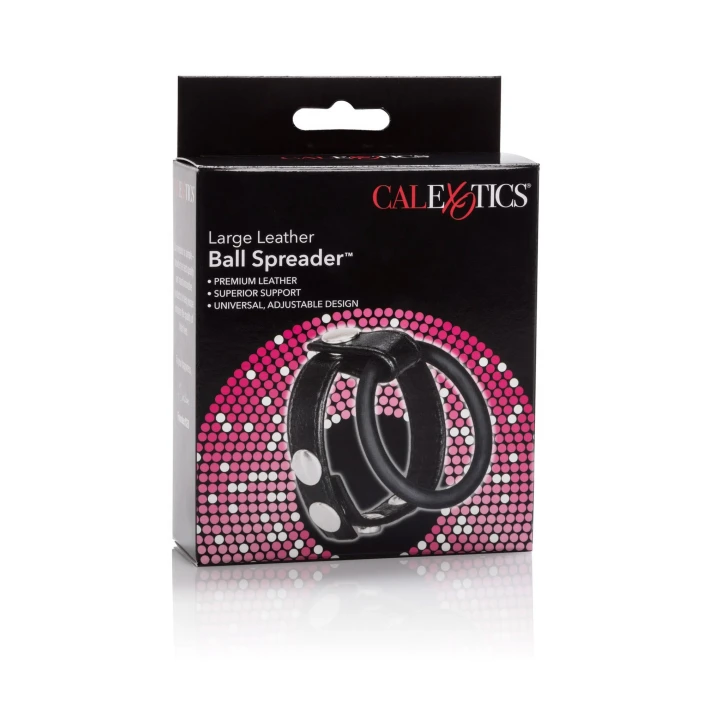 Rozszerzacz do piłek skórzanych, materiał: skóra, regulowany pasek, średnica 6 cm