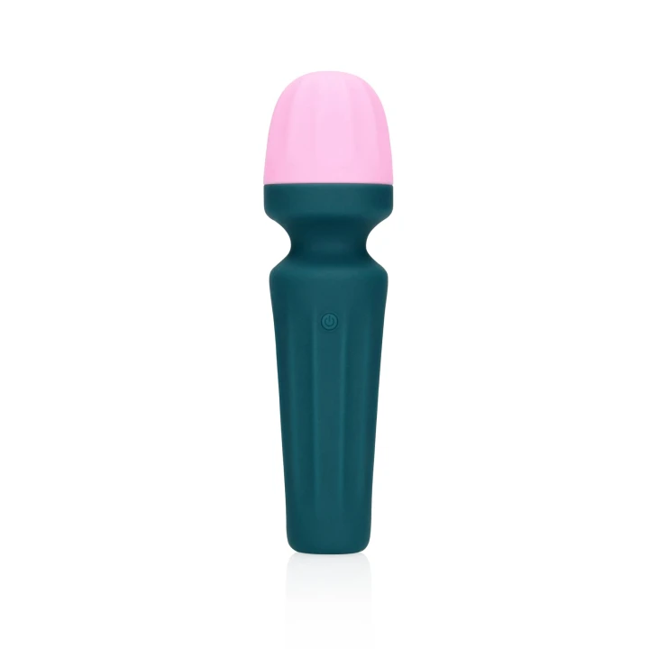 Wibrator Mini Wand Loveline, ABS/Silikon, Wibrujący, Ergonomiczny