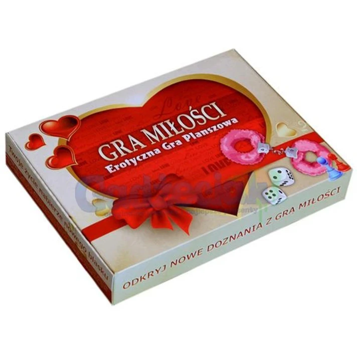 Gra erotyczna - Gra Miłości, zestaw dla par, plansza, Kamasutra, jakość premium