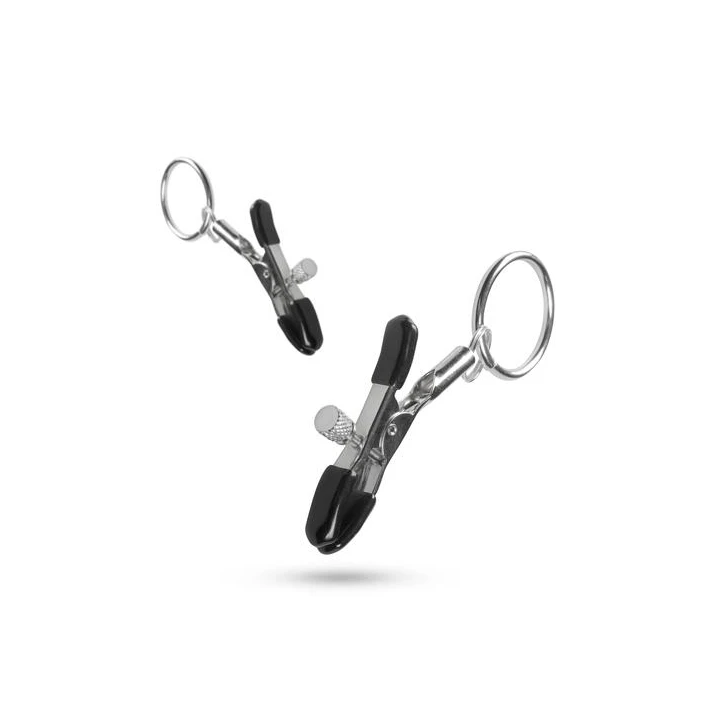 Zaciski na sutki metalowe EasyToys z regulacją nacisku i pierścieniami pomocniczymi