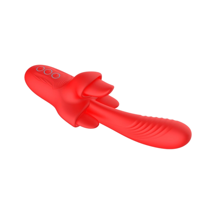 Wibrator G-Spot i łechtaczki Charlie – 3 silniki, ruch języka, 10 trybów, IPX5