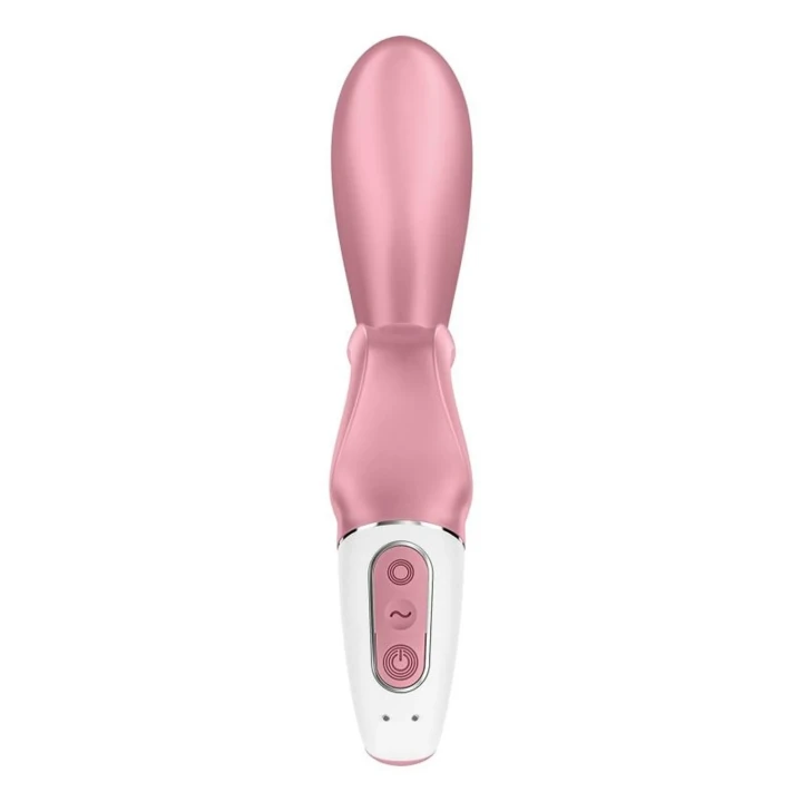 Wibrator Satisfyer Hug Me, silikonowy, wodoodporny, ze stymulacją G i łechtaczki
