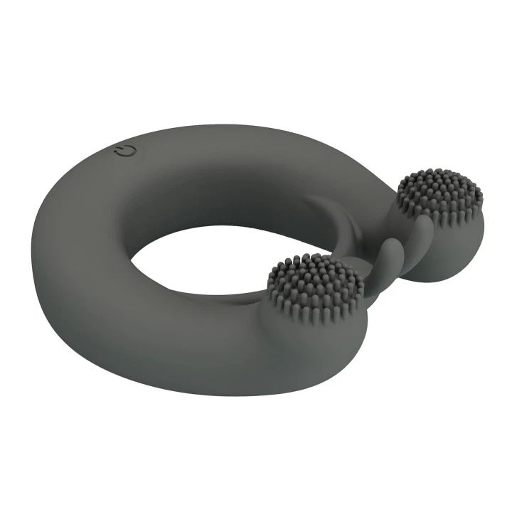 Pierścień wibrujący MASTER RING, silikonowy, 12 trybów wibracji, wodoodporny