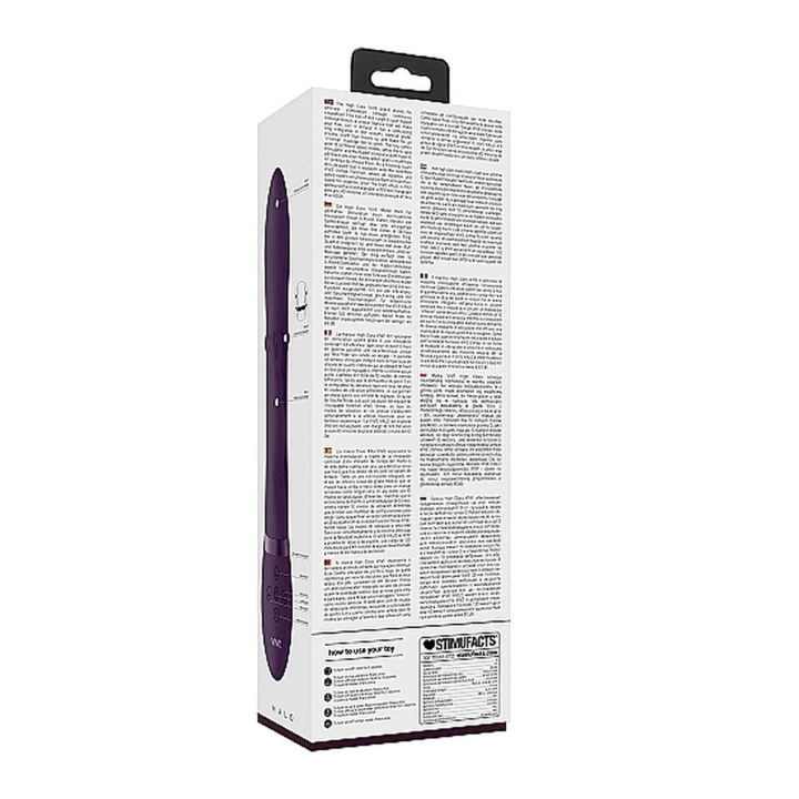 Wibrator króliczek VIVE Halo, 10 trybów wibracji, wodoodporny, silikon medyczny