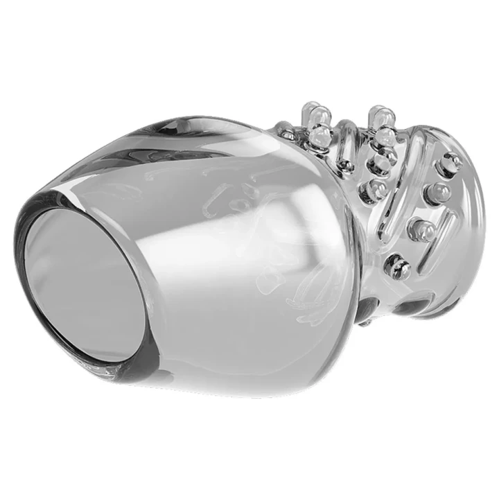 Nakładka na penisa PRETTY LOVE MATIAS, TPR, wodoodporna, elastyczna, mocna