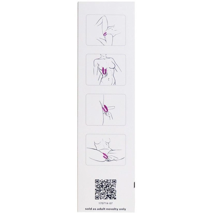 Wibrator PRETTY LOVE Letitia – silikonowy, USB, 10 trybów, pilot bezprzewodowy