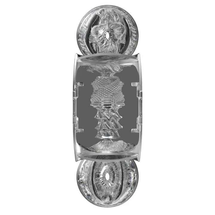 Masturbator Quickshot Fleshlight Mia Malkova – przezroczysty, 2 wejścia, 11,2 cm