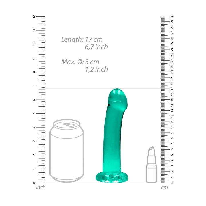 Dildo CRYSTAL CLEAR - 6,7