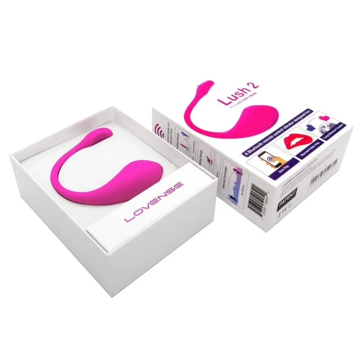 Wibrator Bluetooth Lovense Lush 2, wodoodporny, z zasięgiem do 45 stóp, cichy