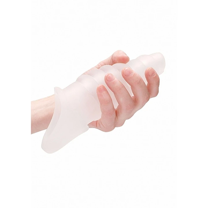 Rozszerzenie penisa No.21 - Przezroczyste, Materiał Soft TPE, Wodoodporne