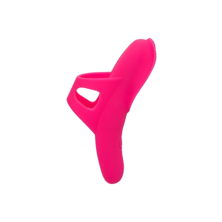 Masażer na palec Neon Vibes Nubby Vibe, silikonowy, wodoodporny IPX7, 10 funkcji