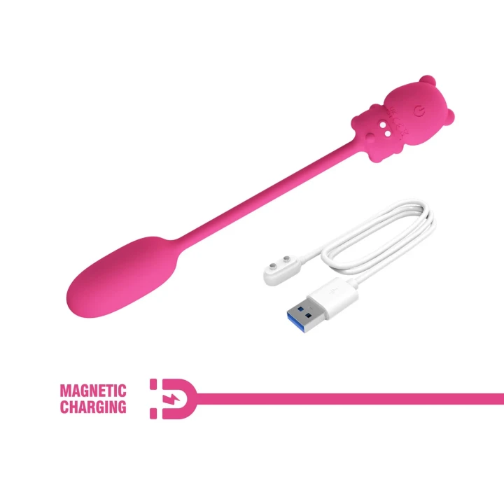 Wibrator punktowy Pretty Love Olson, silikonowy, 3,3cm, 26,4cm