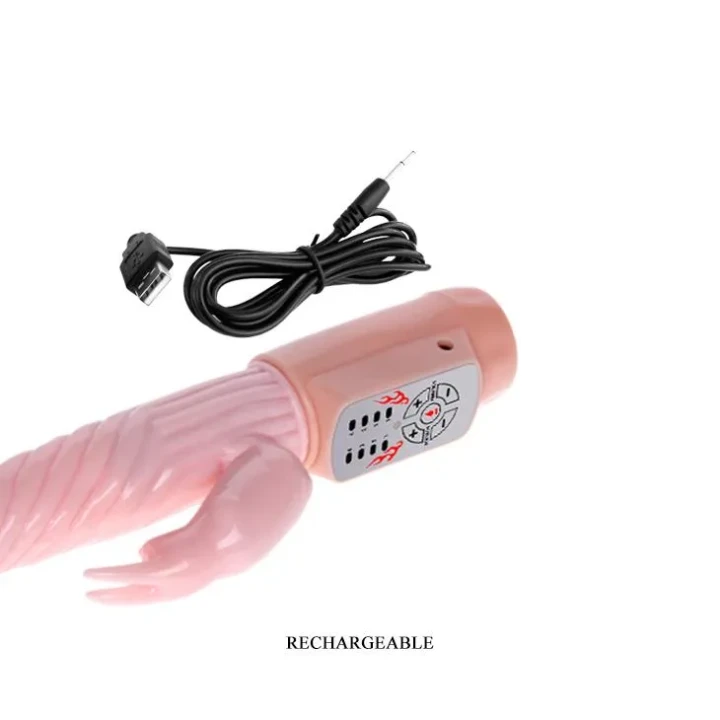 Wibrator TPR BAILE - Ogrzewanie do 48°C, 12 funkcji wibracji, 4 prędkości obrotowe