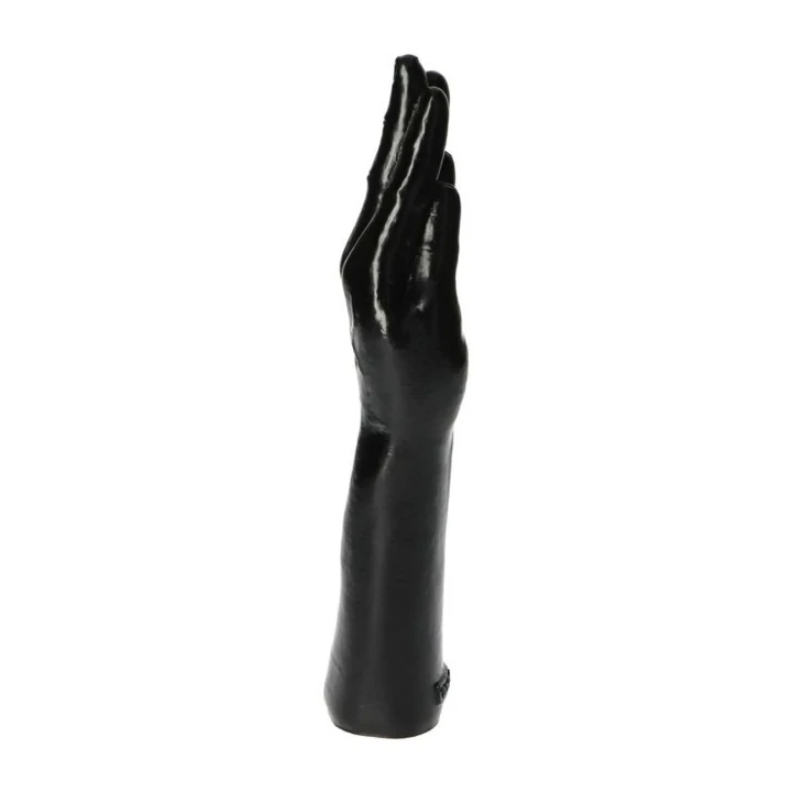 Dildo Fisting Mania Black - Ergonomiczny, 28 cm, 7 cm średnicy, wodoodporny