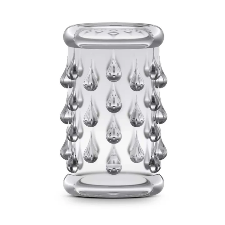 Rękaw wzmacniający do penisa TPE - przeźroczysty, 2,5 cm, uniwersalny rozmiar