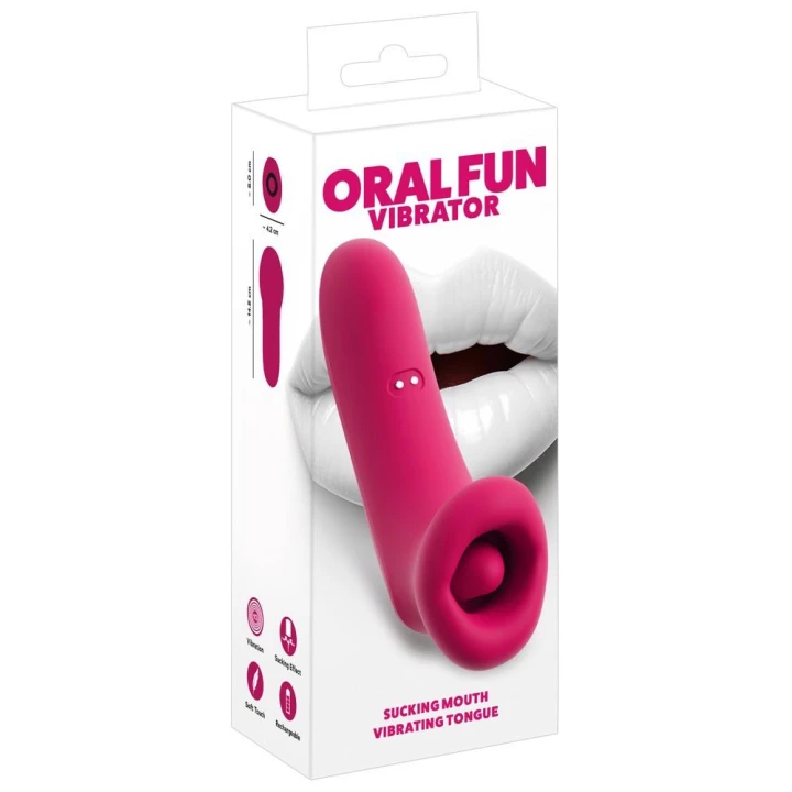 Stymulator łechtaczki Oral Fun by You2Toys — ssanie 3 tryby, wibracje 10 trybów