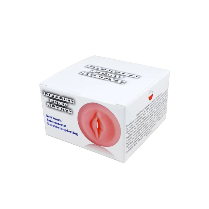 Nakładka na pompkę - LifeLike, TPE, do 7 cm, łatwe czyszczenie, intensywny masaż