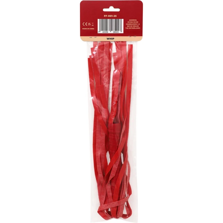 Bicz Fetyszy - Fetish Fever - Czerwony, wysokiej jakości, elegancki design