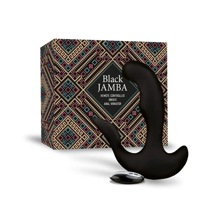 Wibrator analny FeelzToys - silikonowy, 10 wzorów wibracji, wodoodporny