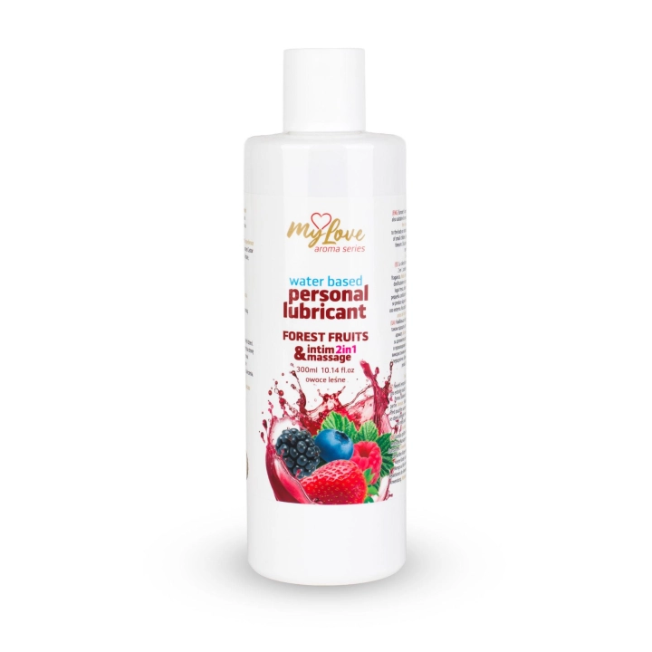 Żel intymny i do masażu MyLove Aroma Series 2w1 Leśne Owoce 300 ml