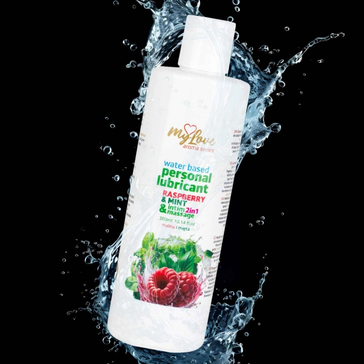 Żel intymny i do masażu MyLove Aroma Series Malina i Mięta 300 ml