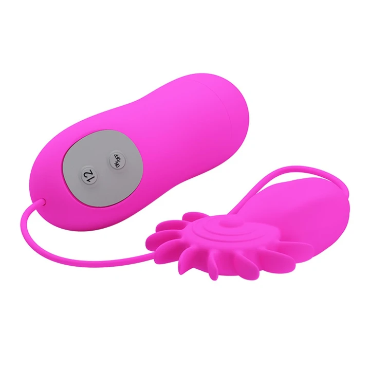 Stymulator łechtaczki PRETTY LOVE-BORIS, silikonowy, 12 trybów wibracji, pilot zdalnego sterowania