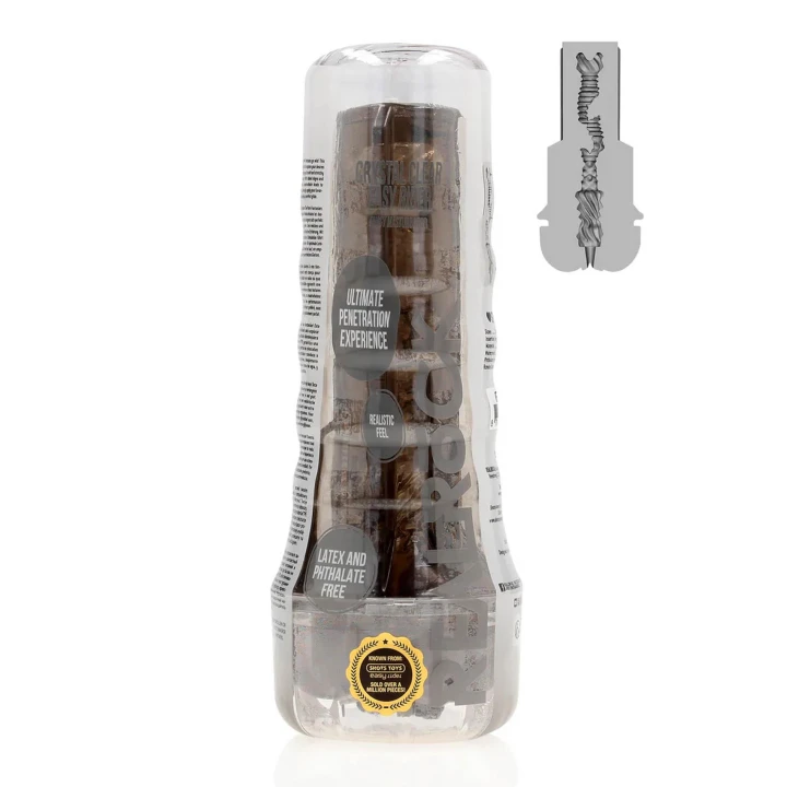 Masturbator TPE Easy Rider - Kompaktowy, Elastyczny, 21,5 cm