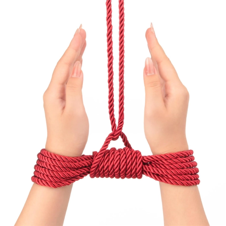 Rope do bondage Rebellion Reign 10m, poliester, jedwabista faktura 6mm