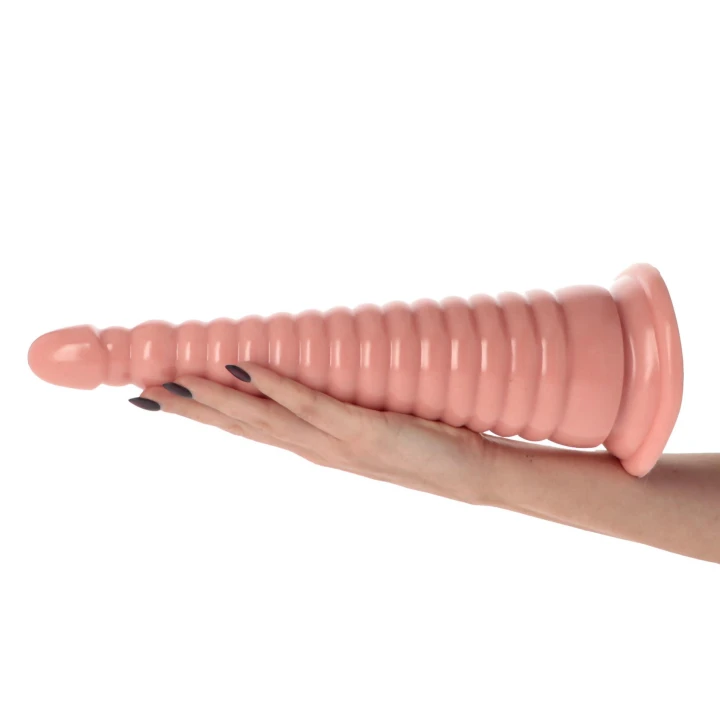 Korek analny Monolite Burren, średnica 3,5-9 cm, długość 32,5 cm, PVC