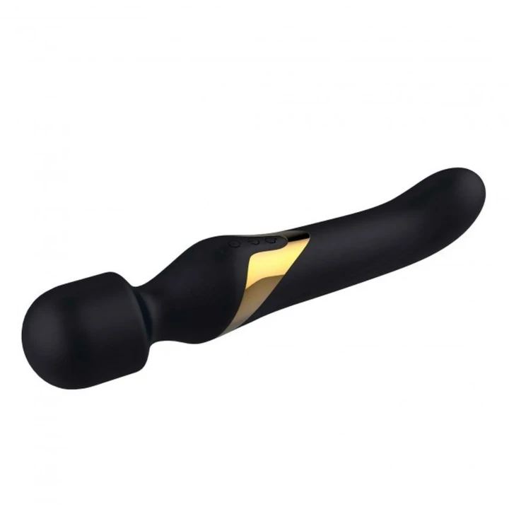 Wibrator dwustronny Dorcel Dual Orgasms, silikon, 7 trybów wibracji i rotacji