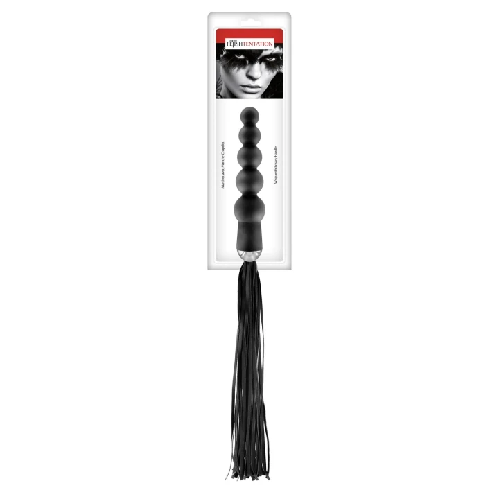 Plug analny MARTINET z uchwytem różańca, 40 mm średnicy, 490 mm długości