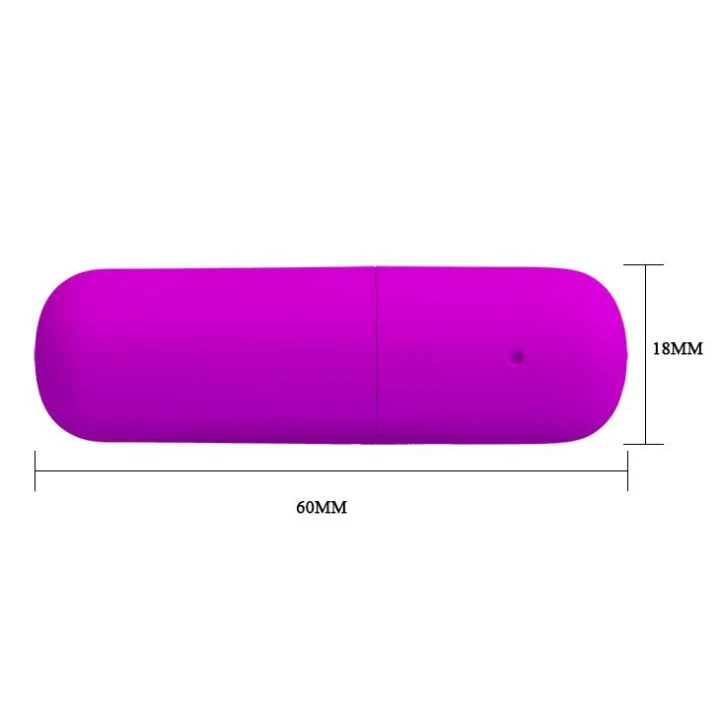 Jajko wibracyjne, PRETTY LOVE - 12 funkcji, silikonowe, wodoodporne, USB