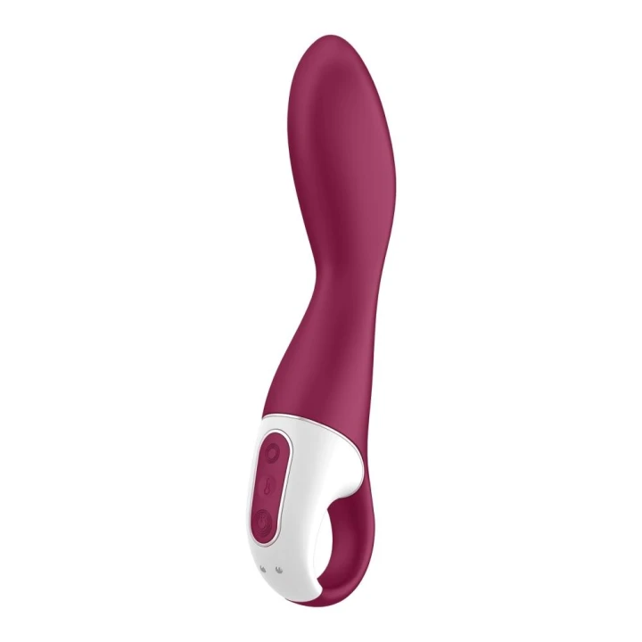 Wibrator silicone heated, Satisfyer Heated Thrill, punkt G, aplikacja, wodoszczelny