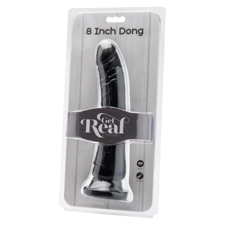 Dildo TOYJOY Get Real, 20.5 cm, bezftalowy PVC, realistyczny design