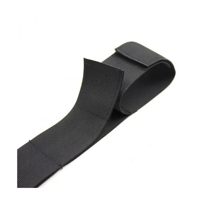 Wiązania nylonowe Toez4Lovers z kajdankami, ekstremalne ograniczenie, czarne