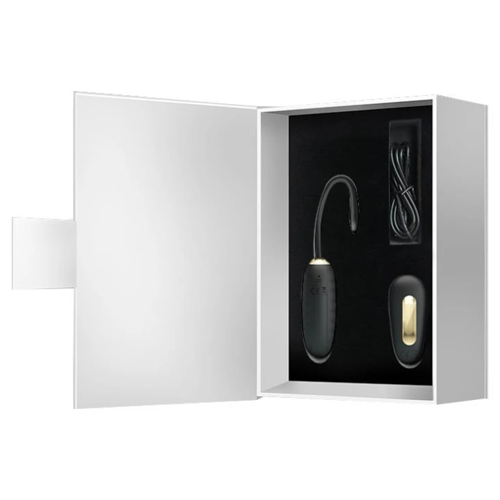 Wibrator jajkowy PRETTY LOVE - DOREEN, pilot bezprzewodowy, 12 ustawień wibracji, wodoodporny