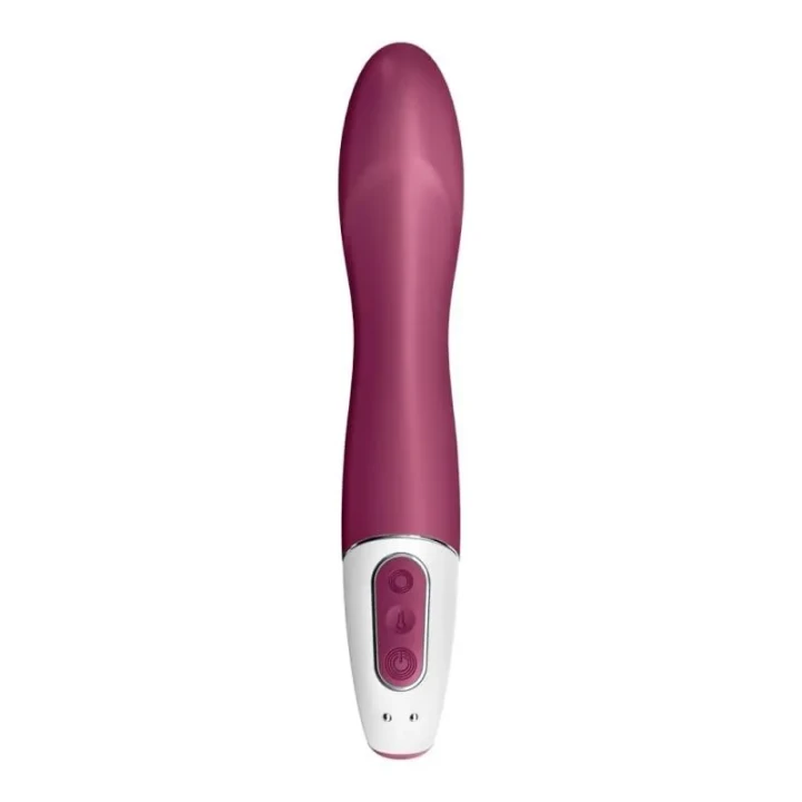 Wibrator Satisfyer Big Heat – ogrzewanie, Bluetooth, silikon medyczny