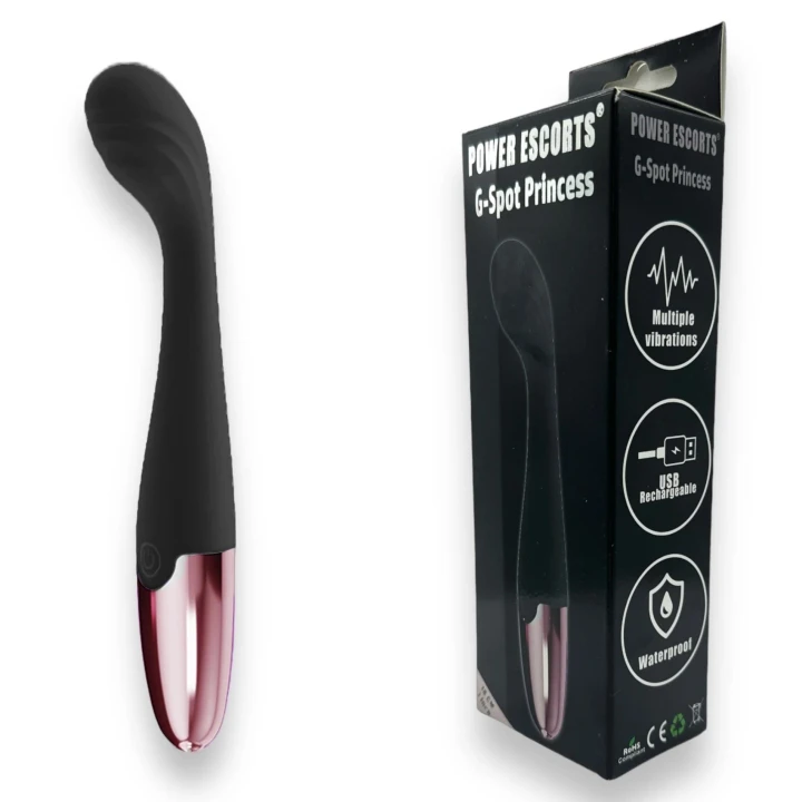 Wibrator G Spot - Power Escorts - 18 cm, 10 trybów wibracji, wodoodporny