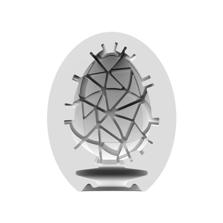 Jajko masturbacyjne Satisfyer EGGCITED, wodoodporne, elastyczne, jednorazowe