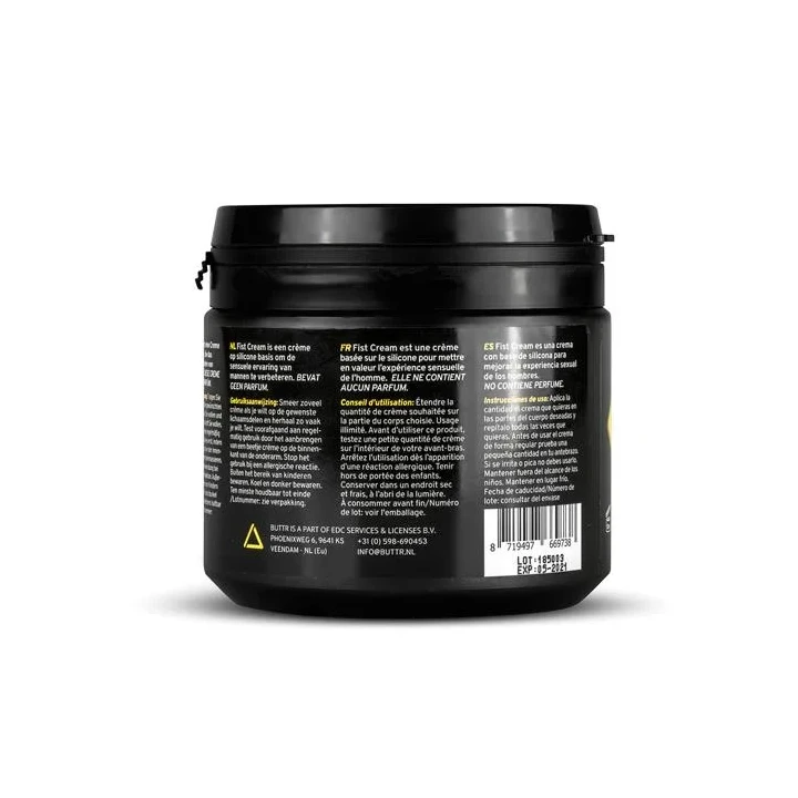 Krem do fisting BUTTR - Gładka formuła, długo utrzymująca się, delikatny dla skóry, 500 ml