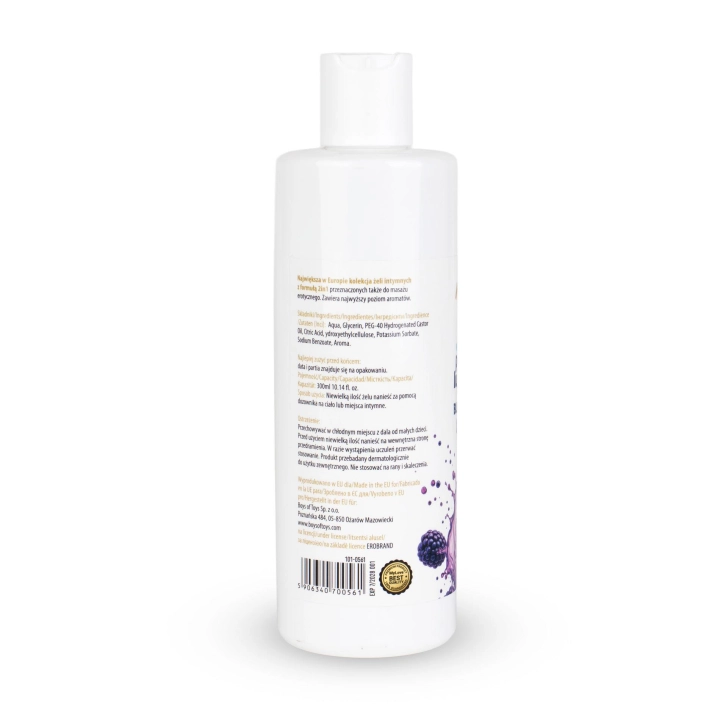 Żel intymny i do masażu MyLove Aroma Series wodny 2w1 jeżyna 300 ml